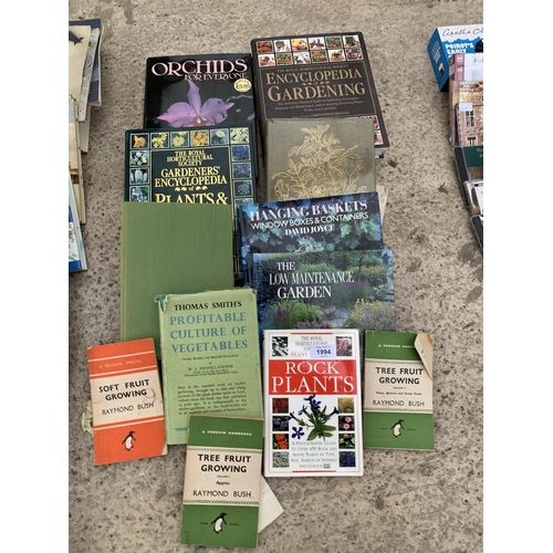 1994 - AN ASSORTMENT OF BOOKS ON GARDENING