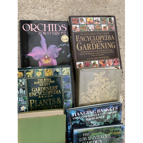 1994 - AN ASSORTMENT OF BOOKS ON GARDENING