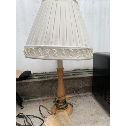 2357 - THREE TABLE LAMPS