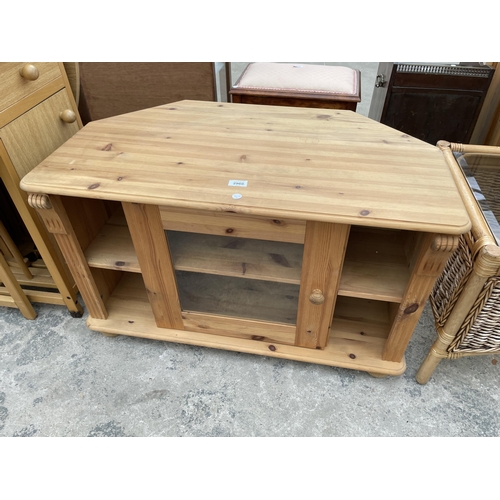 2960 - A PINE CORNER CABINET, 35