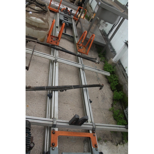 343 - VAN ROOF LADDER RACK NO VAT