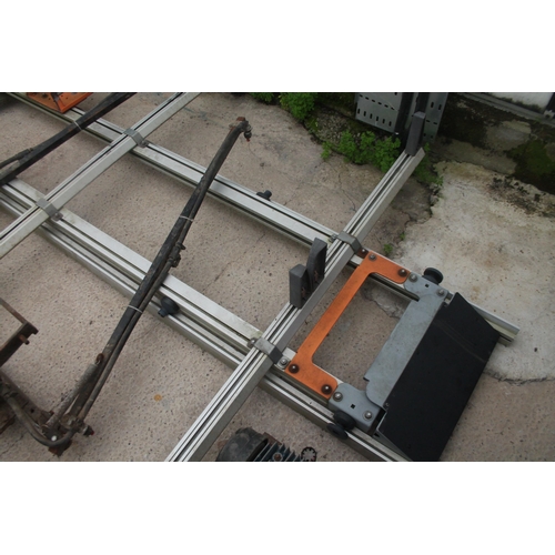 343 - VAN ROOF LADDER RACK NO VAT