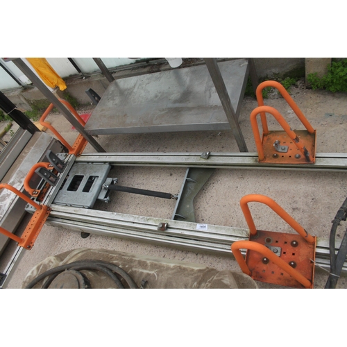 343 - VAN ROOF LADDER RACK NO VAT