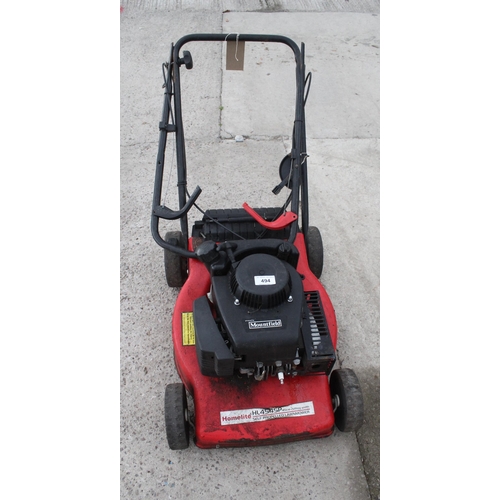 387 - HOMELITE HL 454 SP  LAWN MOWER , PUSH MOWER AND TITAN MULTI TOOL+ VAT