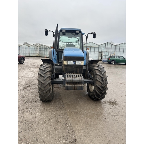 202 - A 1998 NEW HOLLAND FORD 8260 TRACTOR, REGISTRATION R578 PCK, 5227 HOURS AT TIME OF CATALOGING, CURRE... 