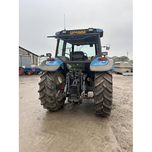 202 - A 1998 NEW HOLLAND FORD 8260 TRACTOR, REGISTRATION R578 PCK, 5227 HOURS AT TIME OF CATALOGING, CURRE... 