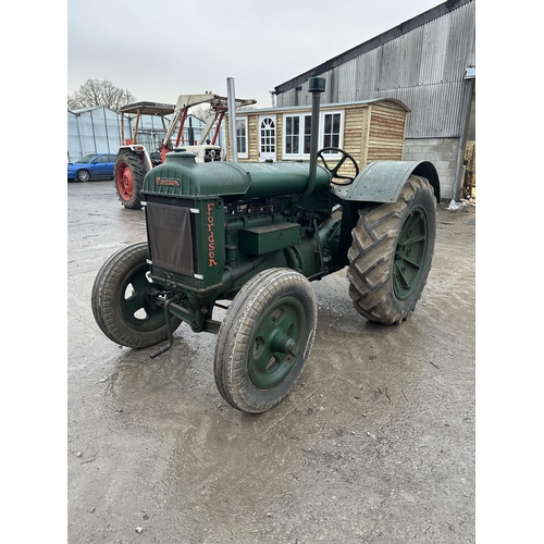 205 - A STANDARD FORDSON TRACTOR - FROM A FARM DISPERSAL FROM LANCASHIRE