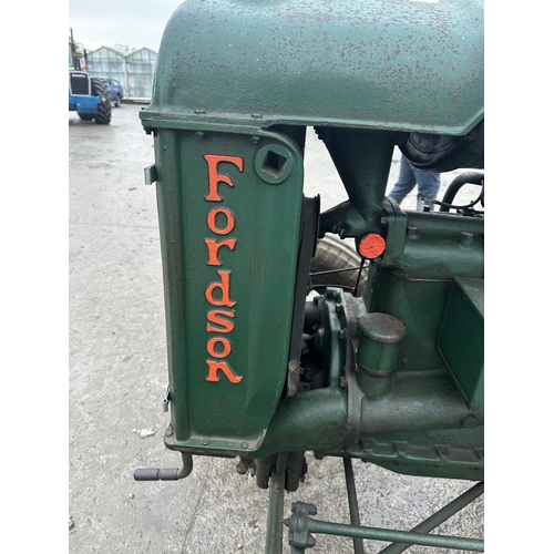 205 - A STANDARD FORDSON TRACTOR - FROM A FARM DISPERSAL FROM LANCASHIRE