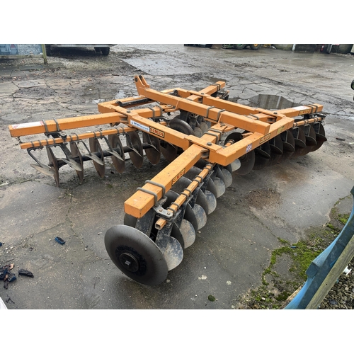 251 - A SET OF SIMBA DISC HARROWS - NO VAT - LOT NUMBERS 251 TO 258  HAVE COME FROM A FARM DISPERSAL FROM ... 