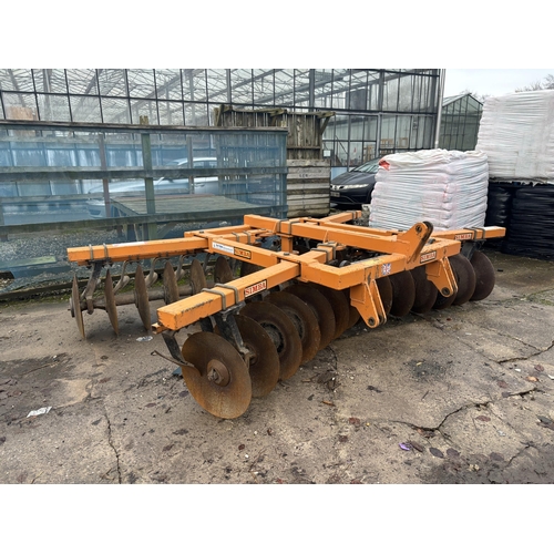 251 - A SET OF SIMBA DISC HARROWS - NO VAT - LOT NUMBERS 251 TO 258  HAVE COME FROM A FARM DISPERSAL FROM ... 