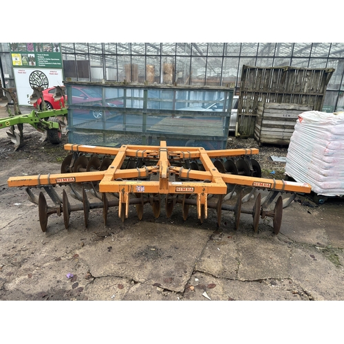 251 - A SET OF SIMBA DISC HARROWS - NO VAT - LOT NUMBERS 251 TO 258  HAVE COME FROM A FARM DISPERSAL FROM ... 