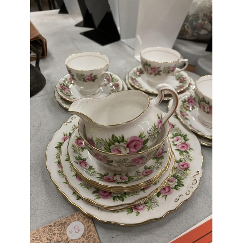 287 - A COLCLOUGH PART ROSE TEASET