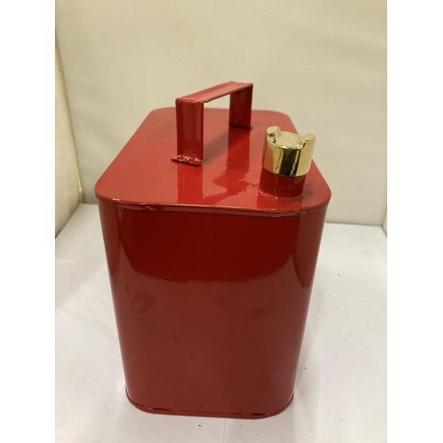 293 - A RED MG OIL CAN