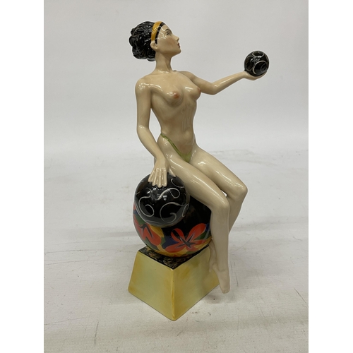 724 - A PEGGY DAVIS FIGURINE ISADORA LIMITED EDITION 67/500