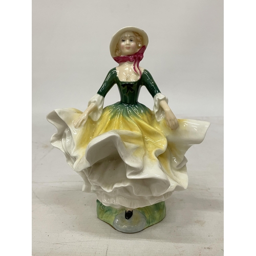 725 - TWO ROYAL DOULTON FIGURINES 