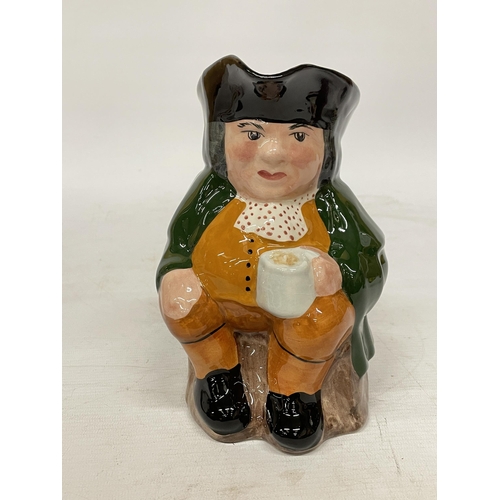 749 - A TONY WOOD STAFFORDSHIRE CHARACTER JUG 