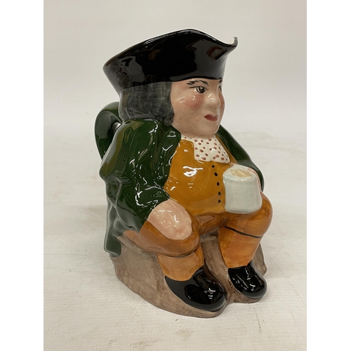 749 - A TONY WOOD STAFFORDSHIRE CHARACTER JUG 