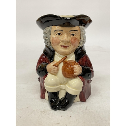 749 - A TONY WOOD STAFFORDSHIRE CHARACTER JUG 