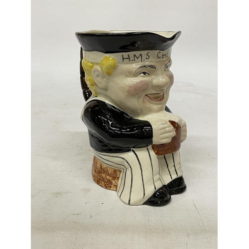 752 - A KELSBORO WARE MISS BARDELL PICKWICK CHARACTER MUG TOGETHER WITH A SHORTER & SONS OLD SALT CHARACTE... 