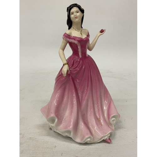 761 - TWO ROYAL DOULTON FIGURINES FLEUR FROM THE CLASSICS COLLECTION AND MELODY EXCLUSIVELY FOR COLLECTORS... 