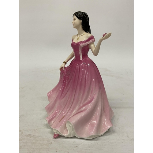 761 - TWO ROYAL DOULTON FIGURINES FLEUR FROM THE CLASSICS COLLECTION AND MELODY EXCLUSIVELY FOR COLLECTORS... 