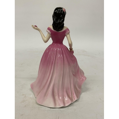 761 - TWO ROYAL DOULTON FIGURINES FLEUR FROM THE CLASSICS COLLECTION AND MELODY EXCLUSIVELY FOR COLLECTORS... 