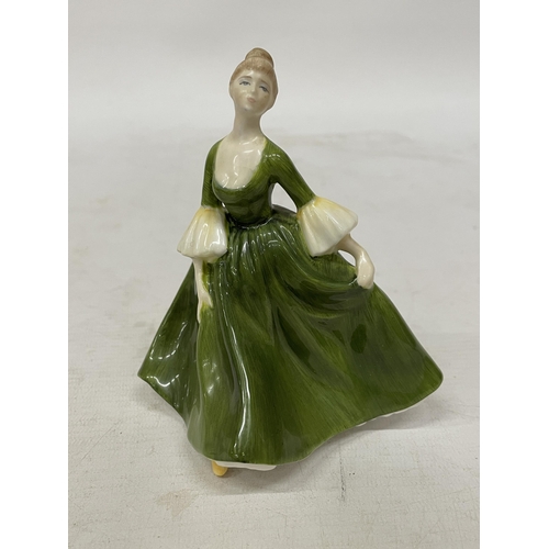 762 - TWO SMALL ROYAL DOULTON FIGURINES 