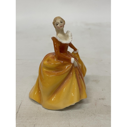 763 - THREE SMALL ROYAL DOULTON FIGURINES 