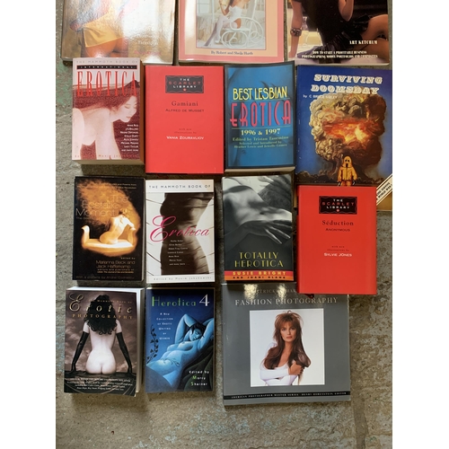 492 - A COLLECTION OF EROTICA BOOKS