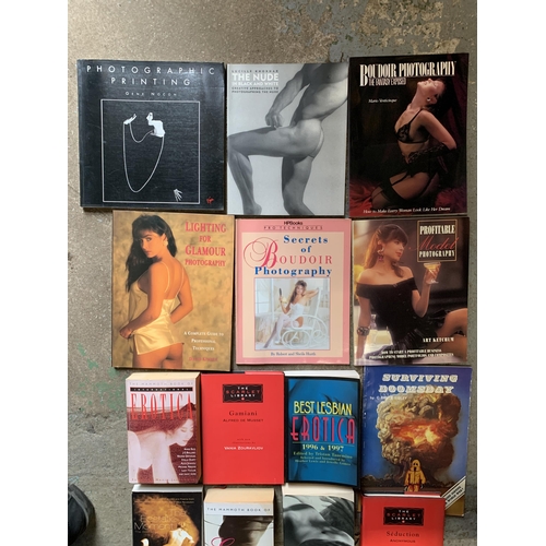 492 - A COLLECTION OF EROTICA BOOKS