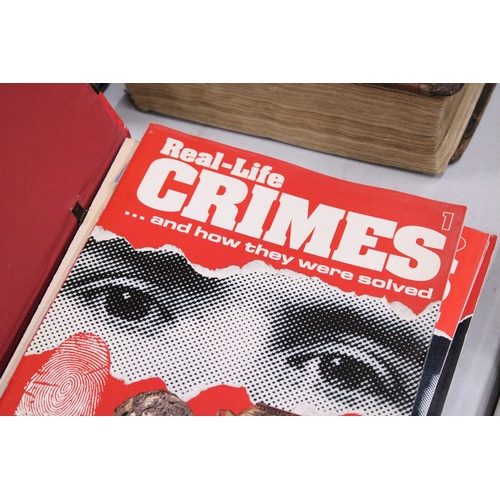 869 - FOUR VOLUMES OF 'UNSOLVED' CRIME MAGAZINES