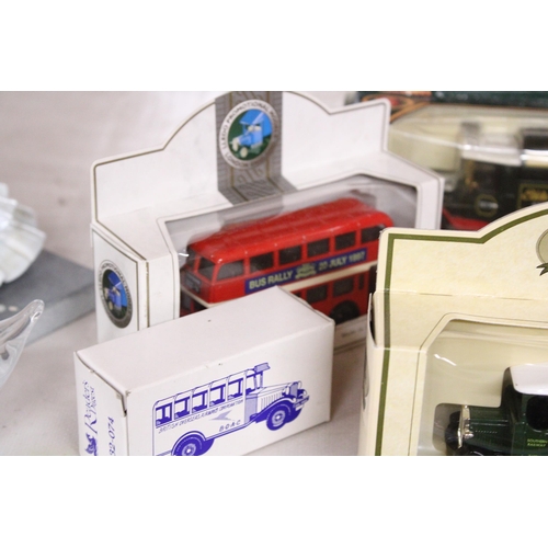 919 - EIGHT AS NEW IN PACKAGING MODEL VEHICLES TO INCLUDE HORNBY ROLLING STOCK THOMAS THE TANK ENGINE 'DIE... 