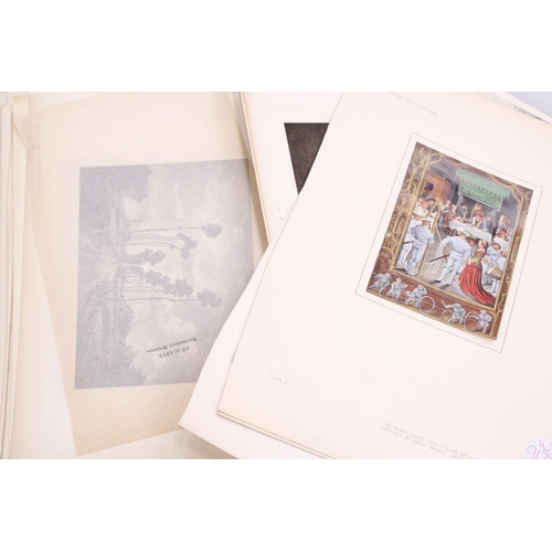 939 - A LARGE QUANTITY OF VINTAGE PRINTS