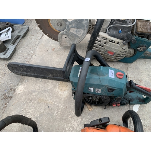 2107 - A PETROL CHAINSAW