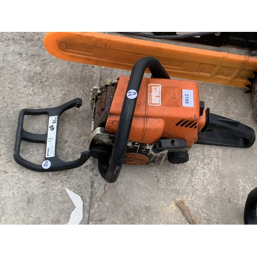 2108 - A PETROL STIHL MS170 CHAINSAW BODY