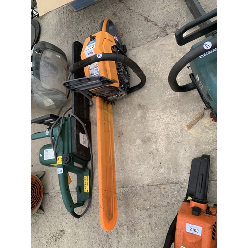 2109 - A PRO P6220C PETROL CHAINSAW