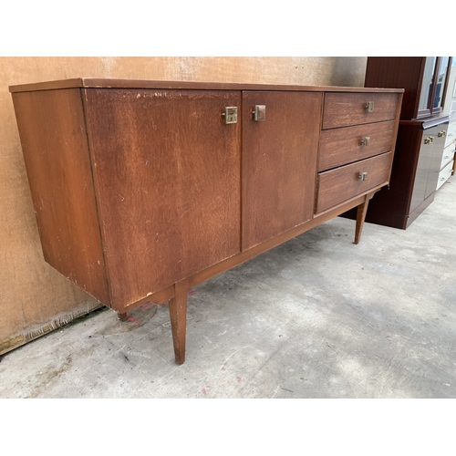 3040 - A RETRO TEAK LEWIS'S RANELLA SIDEBOARD 64