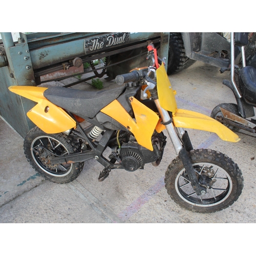 118 - KTM LOOK 50 CC MOTORCYCLE IN WORKING ORDER  NO VAT