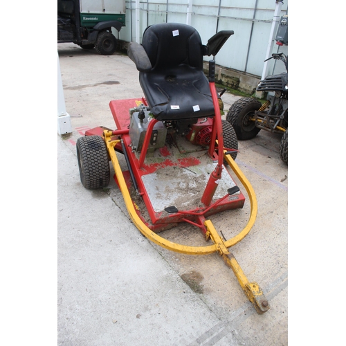 120 - SIT ON TURF ROLLER FOR SPARES OR REPAIRS  NO VAT