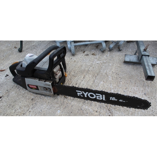 328 - RYOBI CHAINSAW  NO VAT