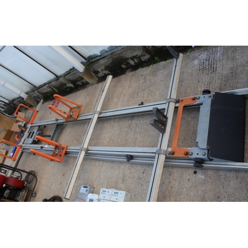 343 - VAN ROOF LADDER RACK NO VAT