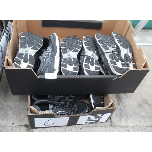 350 - 2 BOXES OF SIZE 6 TRAINERS  NO VAT