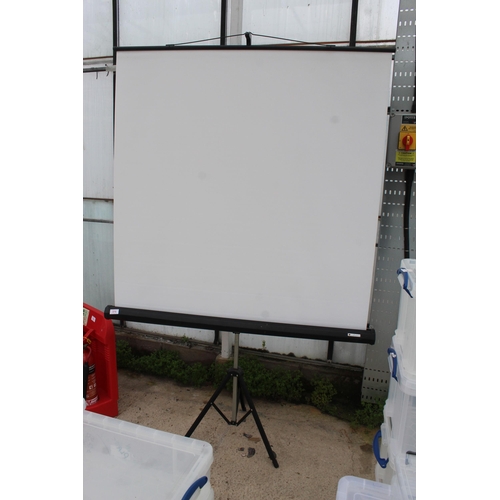 375 - PROJECTOR SCREEN  + VAT