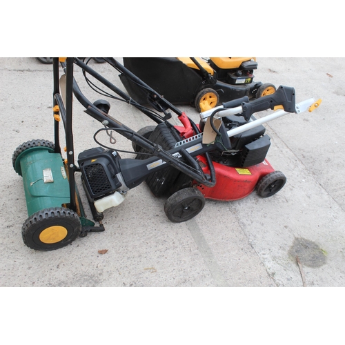 387 - HOMELITE HL 454 SP  LAWN MOWER , PUSH MOWER AND TITAN MULTI TOOL+ VAT