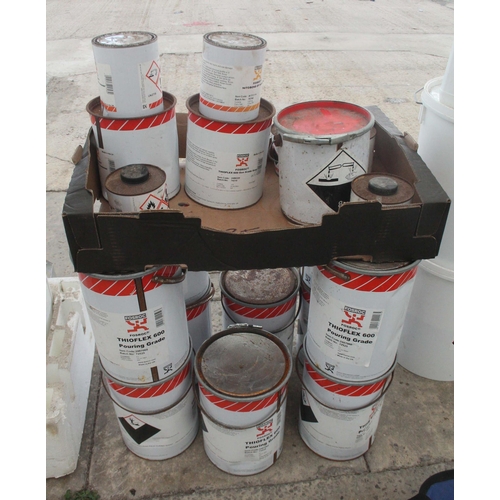 396 - QUANTITY OF THIOFLEX CONCRETE REPAIR  NO  VAT