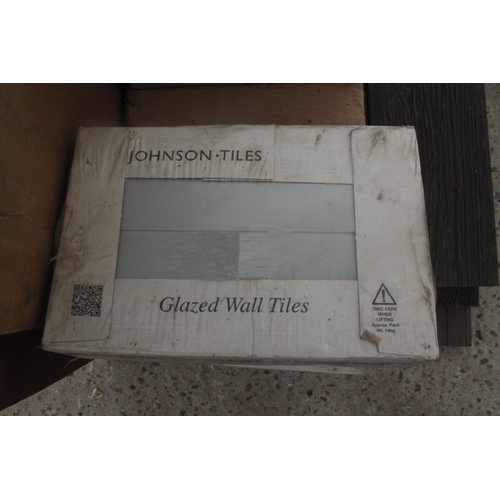 398 - TILES, WOOD, GLASS, BOARDS  NO VAT