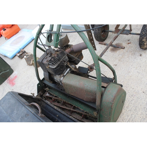 417 - WEBB CYLINDER ROLLER IN WORKING ORDER, RUNNING LAST YEAR  NO VAT