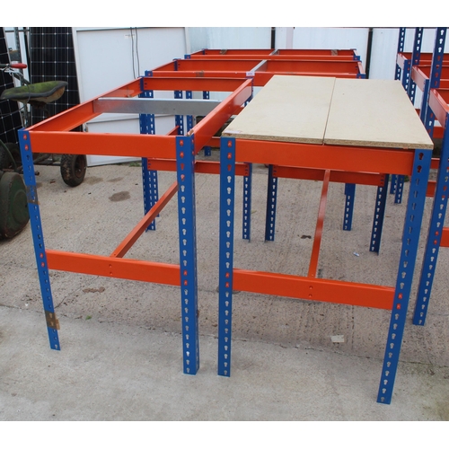 418 - 2 RACKING TABLES  + VAT