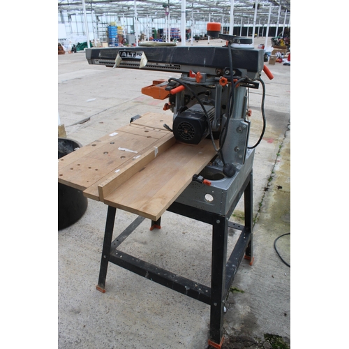 8 - DEWALT POWER SHOP MITRE SAW DW1251  NO VAT