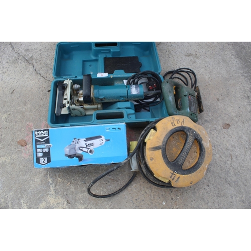 9 - BISCUIT MAKITA MAC GRINDER, BOSCH GRINDER 110V ETRI, WATER TANK  NO VAT